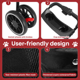 All-Terrain Pet Stroller for Senior and Low-Mobility Dogs