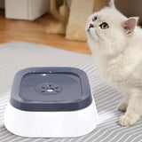 Dog slow-feed bowl preventing gulping and bloat