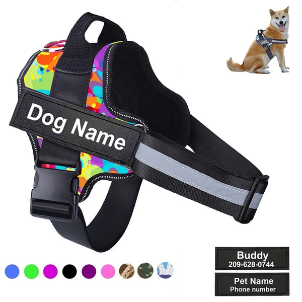 Full-body front and rear support harness for senior dogs